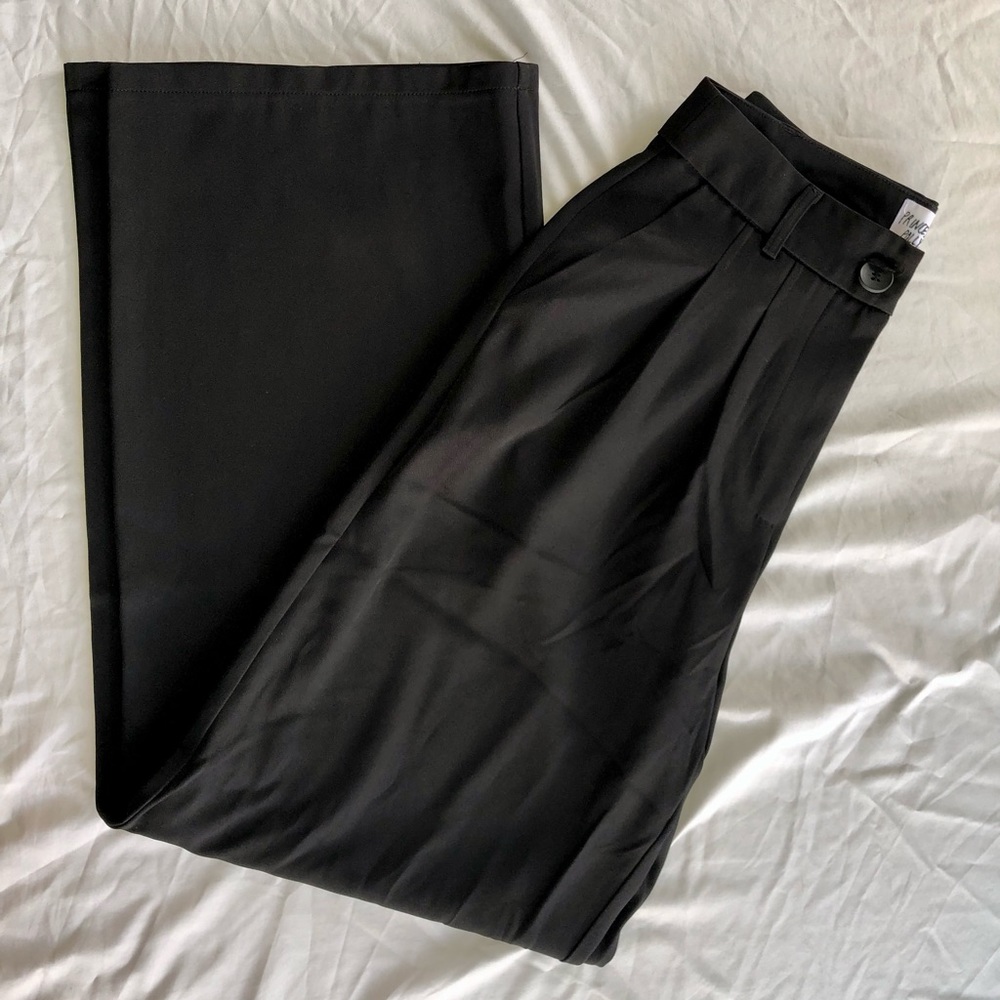 Princess Polly Black Trouser Archer Pants